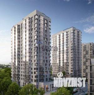 1-к квартира, строящийся дом, 34м2, 8/21 этаж