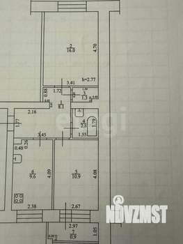 2-к квартира, вторичка, 49м2, 2/5 этаж