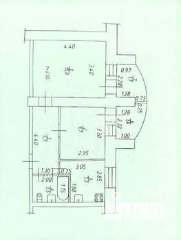 2-к квартира, вторичка, 41м2, 9/10 этаж
