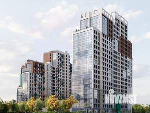 Студия квартира, строящийся дом, 34м2, 10/23 этаж