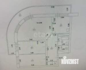 3-к квартира, вторичка, 72м2, 17/18 этаж