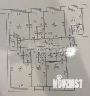 6-к квартира, вторичка, 104м2, 3/4 этаж