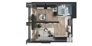 1-к квартира, вторичка, 36м2, 4/24 этаж