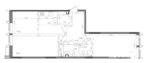 3-к квартира, строящийся дом, 78м2, 9/20 этаж