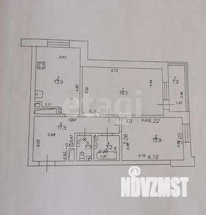 2-к квартира, вторичка, 63м2, 18/18 этаж