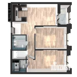 2-к квартира, вторичка, 66м2, 4/23 этаж