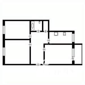 3-к квартира, вторичка, 65м2, 3/9 этаж