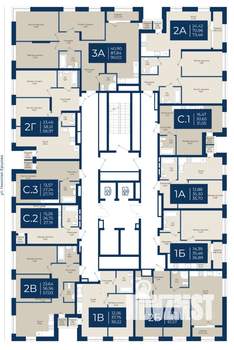 3-к квартира, вторичка, 90м2, 4/20 этаж