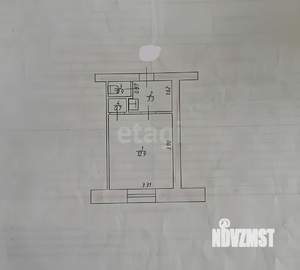 Студия квартира, вторичка, 18м2, 3/5 этаж