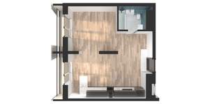 1-к квартира, вторичка, 47м2, 10/25 этаж