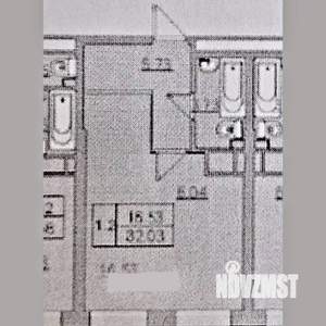 1-к квартира, вторичка, 32м2, 11/25 этаж