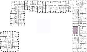 2-к квартира, вторичка, 53м2, 6/23 этаж