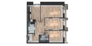 3-к квартира, вторичка, 82м2, 5/25 этаж