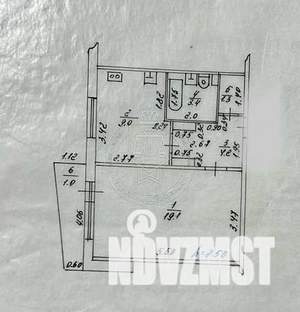 1-к квартира, вторичка, 37м2, 4/10 этаж