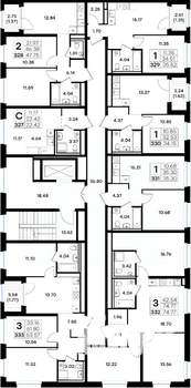 1-к квартира, вторичка, 36м2, 3/8 этаж