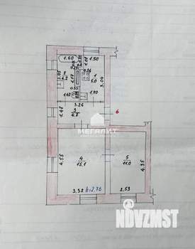2-к квартира, вторичка, 40м2, 1/2 этаж