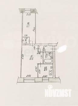 2-к квартира, вторичка, 42м2, 4/5 этаж