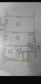 2-к квартира, вторичка, 44м2, 5/5 этаж