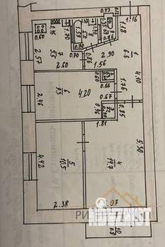 3-к квартира, вторичка, 50м2, 2/5 этаж