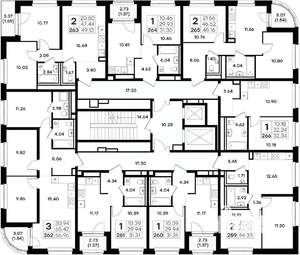 2-к квартира, вторичка, 48м2, 9/11 этаж