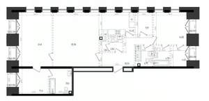 3-к квартира, вторичка, 138м2, 2/8 этаж