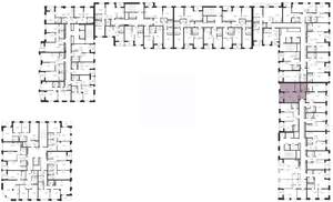 1-к квартира, вторичка, 48м2, 8/23 этаж