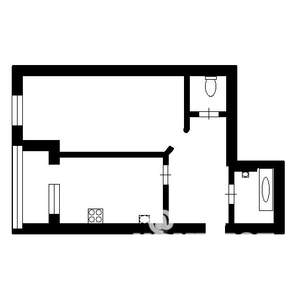 1-к квартира, вторичка, 43м2, 3/10 этаж
