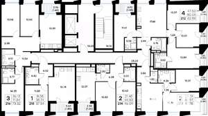 2-к квартира, вторичка, 46м2, 4/20 этаж