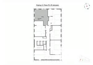 3-к квартира, вторичка, 66м2, 20/22 этаж