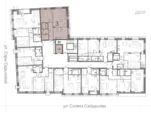 2-к квартира, вторичка, 70м2, 2/4 этаж