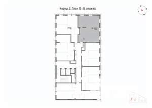 3-к квартира, вторичка, 78м2, 15/22 этаж