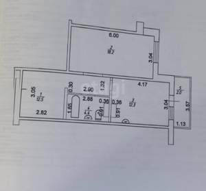 2-к квартира, вторичка, 49м2, 13/16 этаж