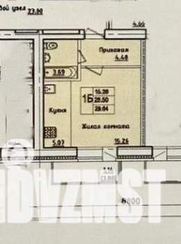 Студия квартира, вторичка, 29м2, 4/9 этаж