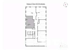 2-к квартира, вторичка, 61м2, 7/22 этаж