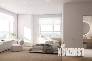 2-к квартира, строящийся дом, 35м2, 21/26 этаж