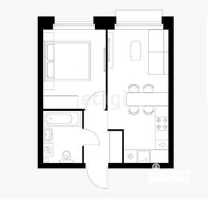2-к квартира, вторичка, 65м2, 12/25 этаж