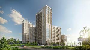 1-к квартира, строящийся дом, 38м2, 10/20 этаж