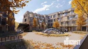 2-к квартира, строящийся дом, 71м2, 2/5 этаж