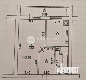 1-к квартира, вторичка, 37м2, 12/14 этаж