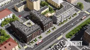 1-к квартира, строящийся дом, 45м2, 3/5 этаж