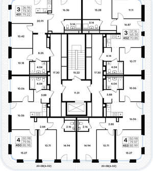 4-к квартира, вторичка, 86м2, 7/9 этаж