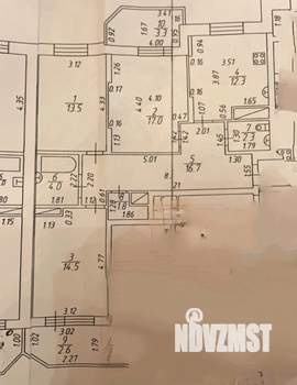 3-к квартира, вторичка, 82м2, 4/18 этаж