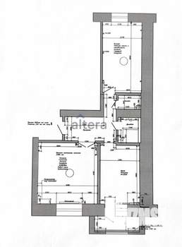 2-к квартира, вторичка, 55м2, 1/5 этаж
