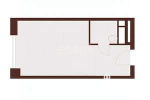 Студия квартира, вторичка, 18м2, 3/5 этаж
