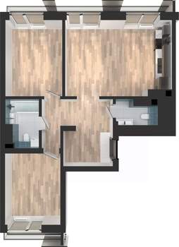 2-к квартира, вторичка, 69м2, 5/10 этаж