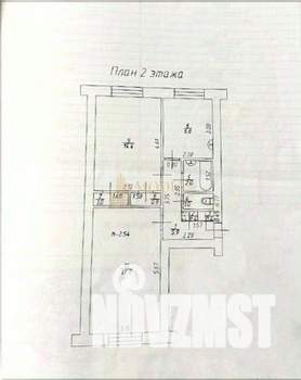 2-к квартира, вторичка, 51м2, 2/9 этаж