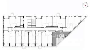 2-к квартира, вторичка, 49м2, 14/23 этаж
