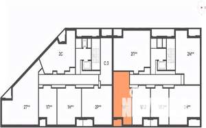 1-к квартира, вторичка, 54м2, 5/8 этаж