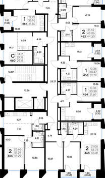 Студия квартира, вторичка, 29м2, 12/20 этаж