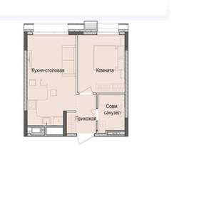 1-к квартира, вторичка, 35м2, 10/18 этаж